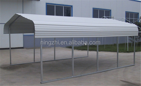 2 Car Metal Carport,High Snow Load Carport,Modern Cantilever Carport for Car Parking