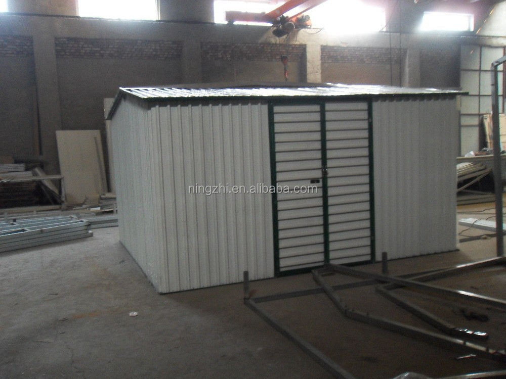 Prefab Backyard Shed Corrugated Steel Garden Shed- DIY Steel Kit- Storage Sheds Sale