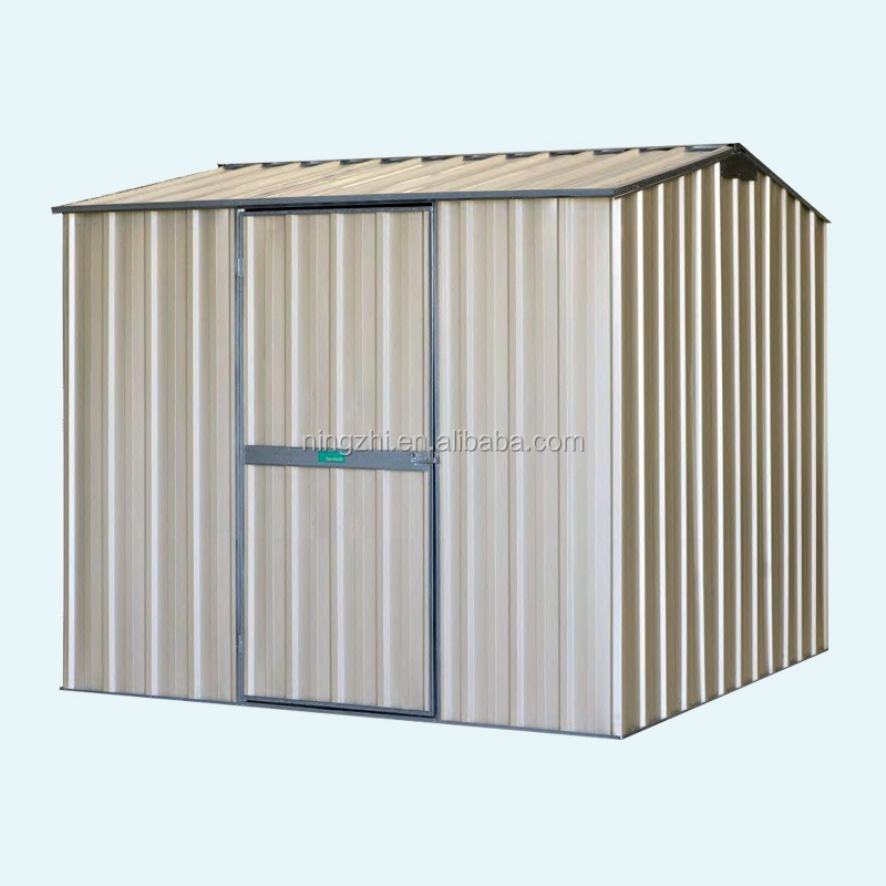 Prefab Backyard Shed Corrugated Steel Garden Shed- DIY Steel Kit- Storage Sheds Sale