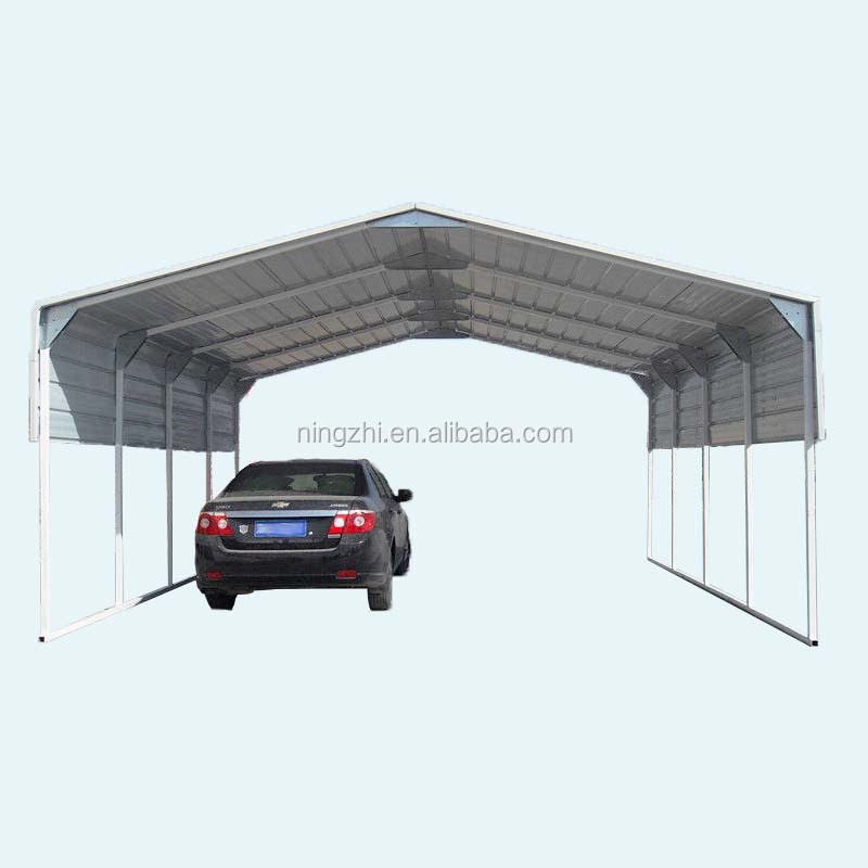 Steel Carport for two cars 6x6x3.5m / Metal Carport canopy