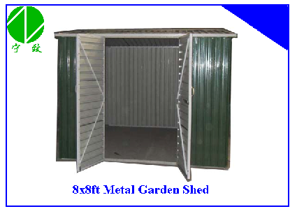 professional prefab metal outdoor garden storage shed