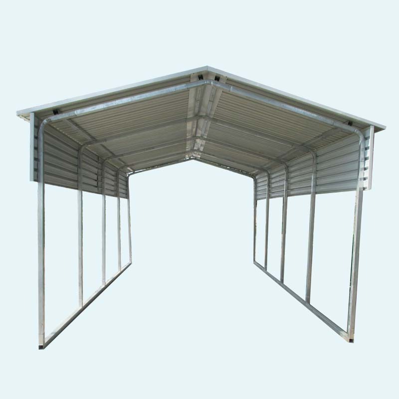 2 Car Metal Carport,High Snow Load Carport,Modern Cantilever Carport for Car Parking