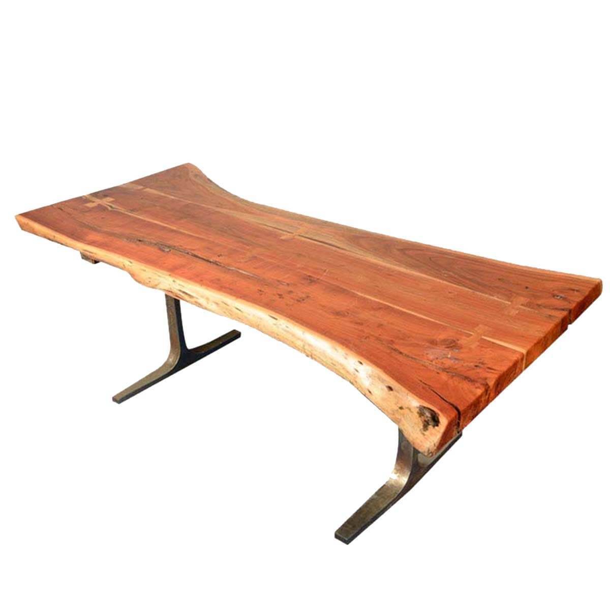 Live Edge Dining Table dining table live edge wood slab Acacia wood