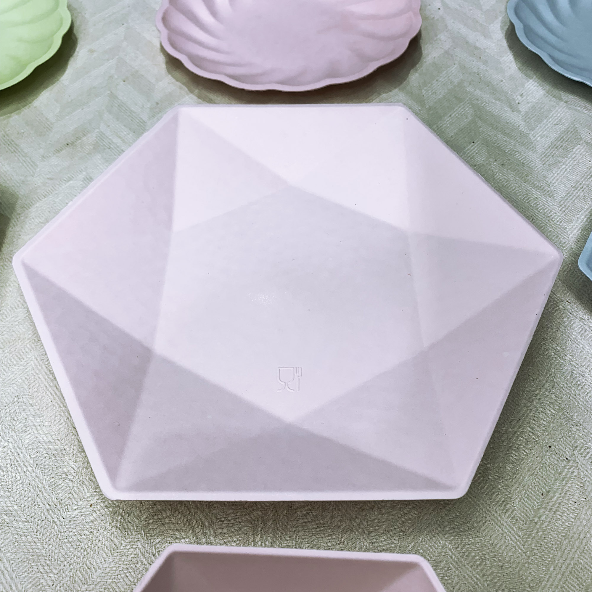 Craft Paper Dish Disposable Paper Plate Bowl for Party