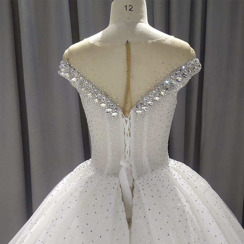 Wholesale Custom Made Latest Style Bridal Luxury Exquisite Wedding Dress