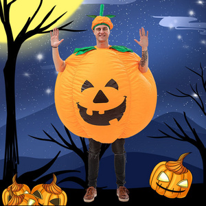 2023 Halloween Hot Selling Cosplay Costume Inflatable Pumpkin Blow Up Suit For Party Fun