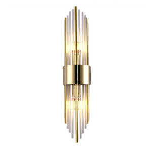 High Quality Postmodern Indoor Glass Bedside Light Luxury Interior Decor Lighting For Home Modern LED Crystal Wall Lamp lights