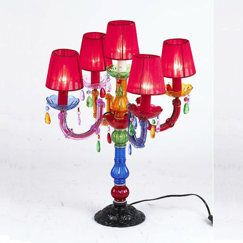 Wedding decoration Crystal Candelabra  standing chandelier Table lamp