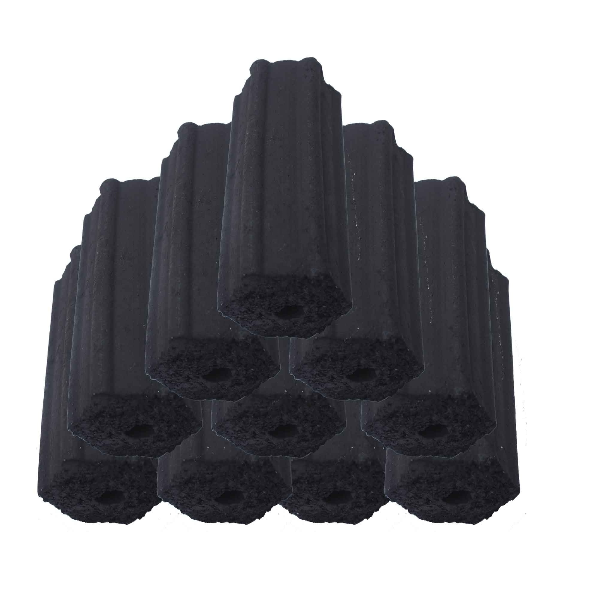 Briquettes  Charcoal for Barbecue Hot Heating Low Ash Hexagonal Premium Barbecue BBQ Coconut Shell Charcoal Grill High Quality