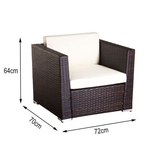 Fancy Rattan Wicker Outdoor Sofa Set furniture