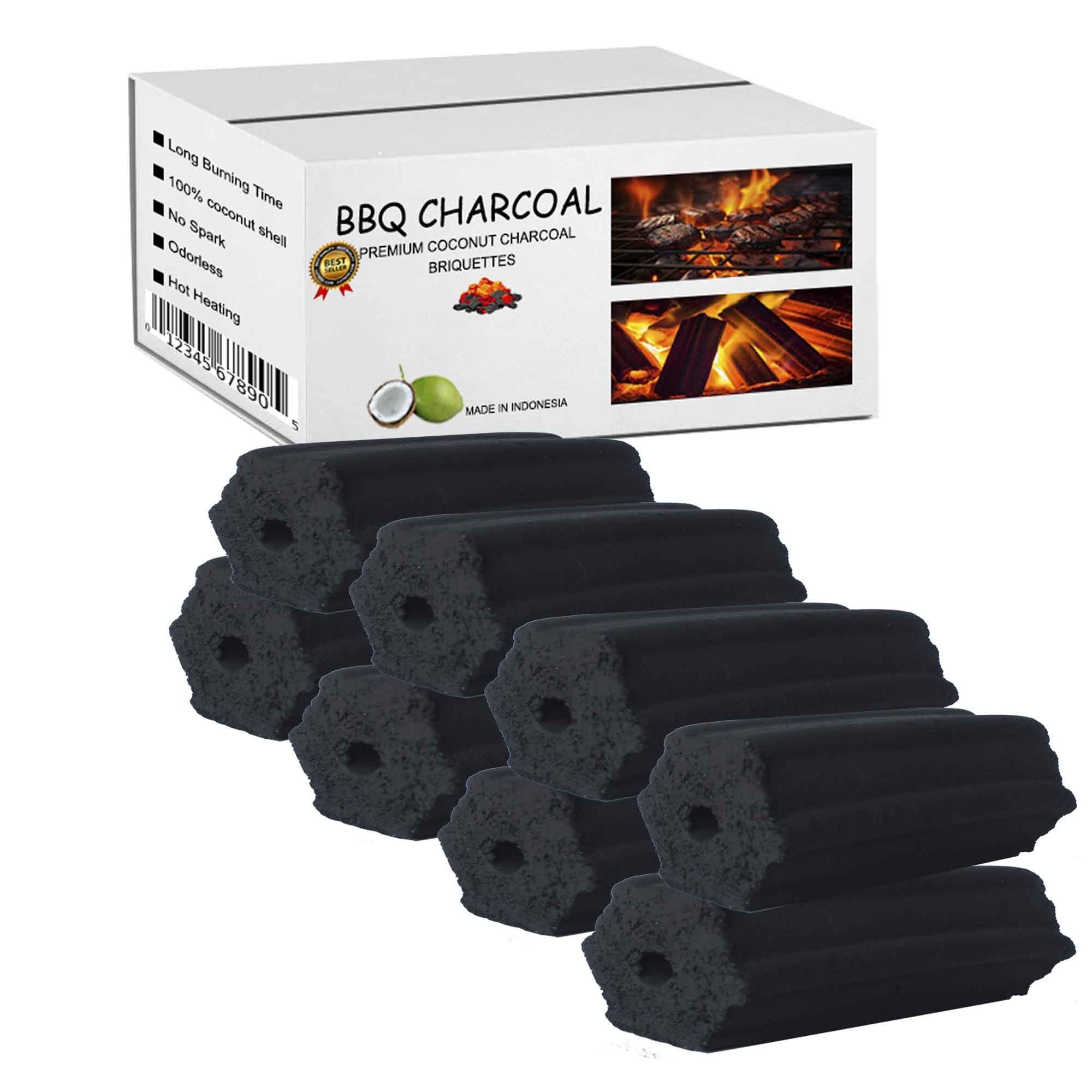 Hexagonal Outdoor BBQ Barbecue Charcoal Loadimg 40ft Container Premium Charcoal Grill  High Quality Natural Cocoonut Shell 100%