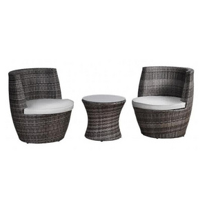 Stackable Rattan Wicker Chairs Outdoor Patio Furniture Garden Sets