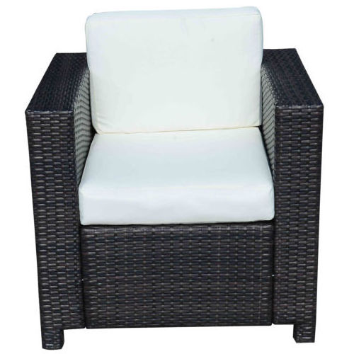 Luxury Outdoor Patio PE Rattan Wicker Sofa Set Furniture