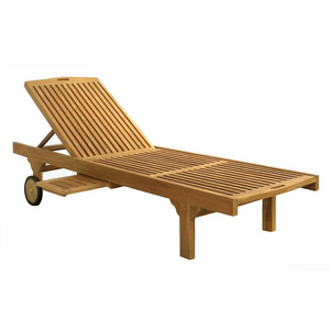 Sun Lounger Chairs Solid Teak Wood Bali outdoor Garden Indonesia teak products outdoor furniture