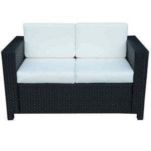 Luxury Outdoor Patio PE Rattan Wicker Sofa Set Furniture