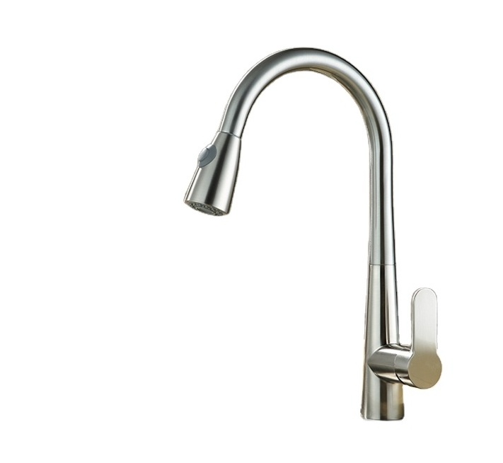 Good Brand High Quality Kitchen Mixer Faucet in Brushed Nickel