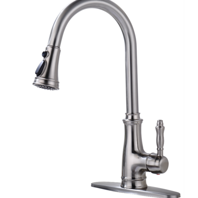 New Style Fashion Pull Out Sprayer brushed Kitchen Taps Sink Faucet Kitchen Faucet