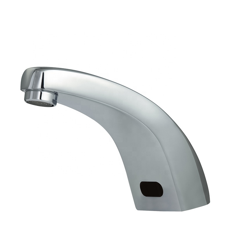 Electronic Infrared Hands Free Bathroom Basin Faucet Taps Chrome and Sensor Touchless Faucet