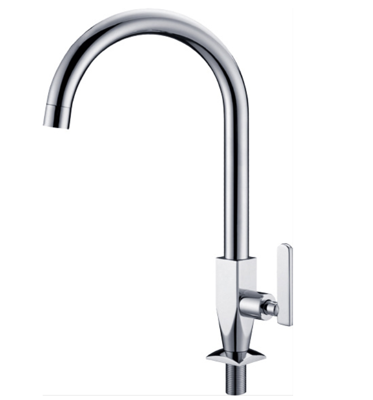 Kitchen wash faucet chrome cheap kitchen sink taps commercial restaurant kitchen cold faucet