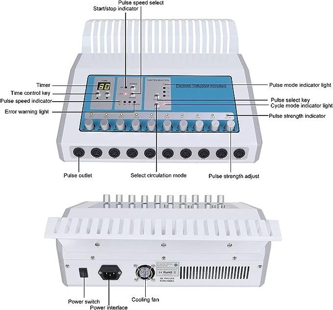 2023 Portable EMS Body Sculpt Muscle Stimulator Electrostimulation Body Slimming Machine