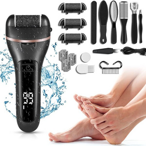 Professional Waterproof Foot Care Tools Pedicure Kit Rechargeable Pedicure Tools Foot Care Feet File