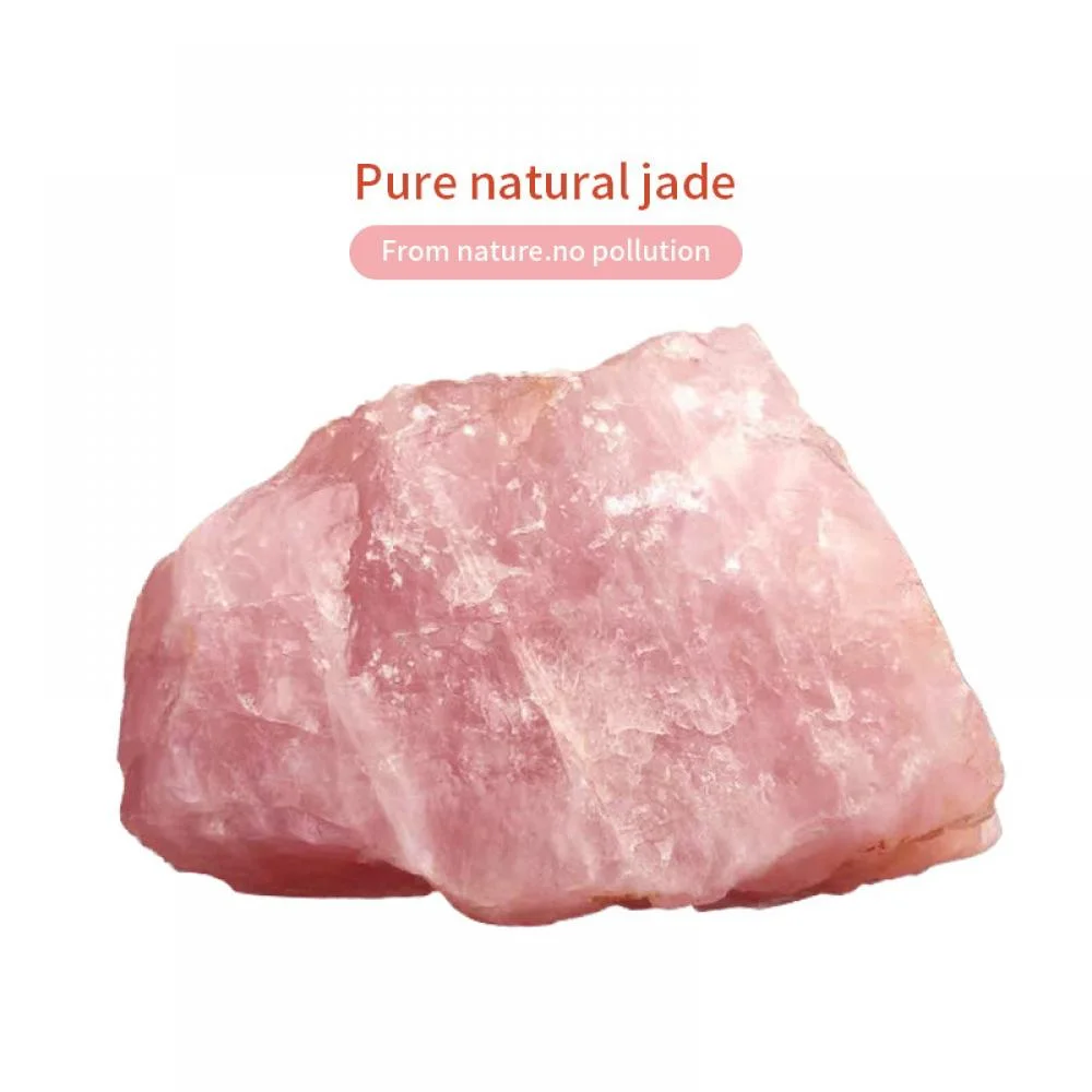 A Level Heart Shape Gua Sha Tool Natural Stone Pink Rose Quartz Jade Gua Sha for Face Scraper