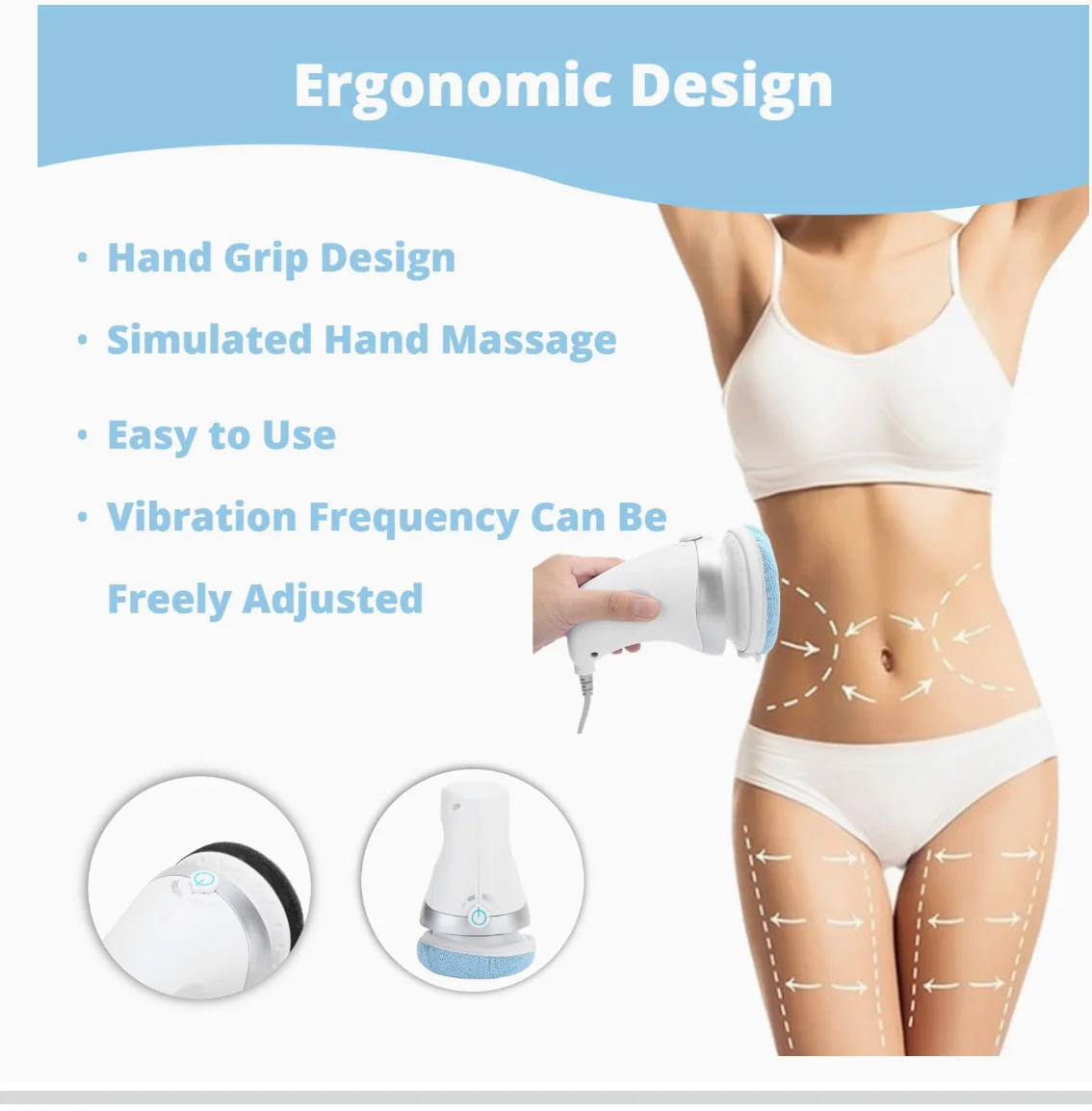 2024 New Arrivals 3 in 1 Belly Fat Burner Butt Lift Cellulite Sculpt Massager Electric Body Sculpting Machine