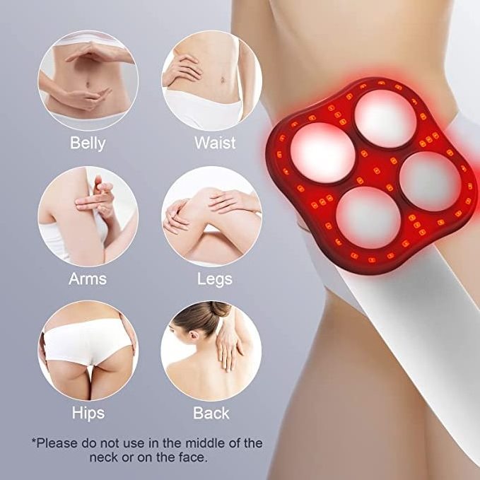 Electric Handheld Body Slimming Massager Body Sculpting Machine Cellulite Massager For Belly Waist Butt Arms Legs