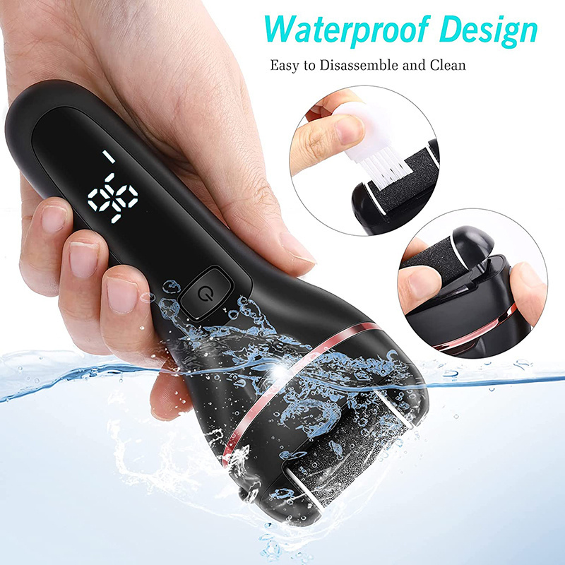 Professional Waterproof Foot Care Tools Pedicure Kit Rechargeable Pedicure Tools Foot Care Feet File