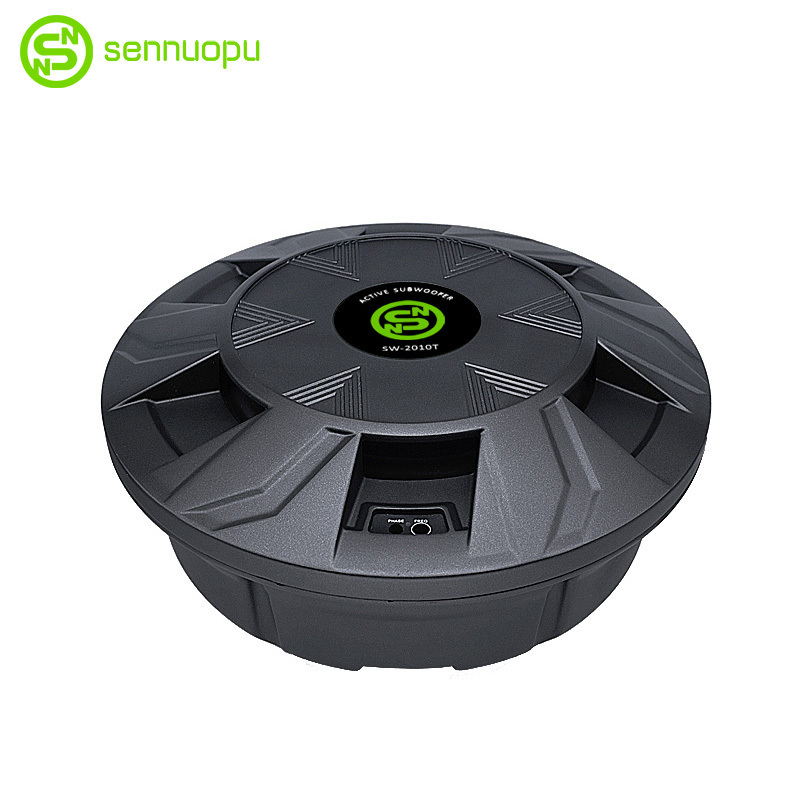 Sennuopu SW-2010T 10inch basket active car spare tire subwoofer car bass speaker