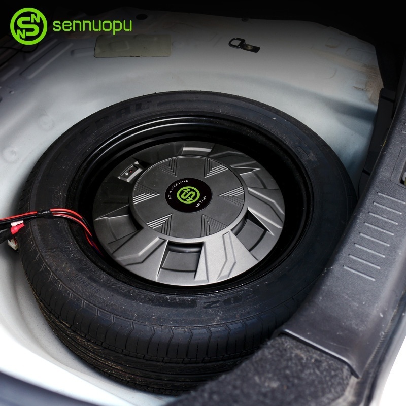 Sennuopu professional bass monoblock audio spare tire subwoofer with built-in active amplifier