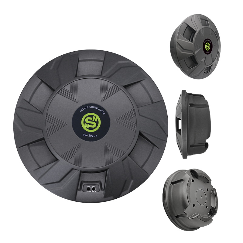 Sennuopu professional bass monoblock audio spare tire subwoofer with built-in active amplifier