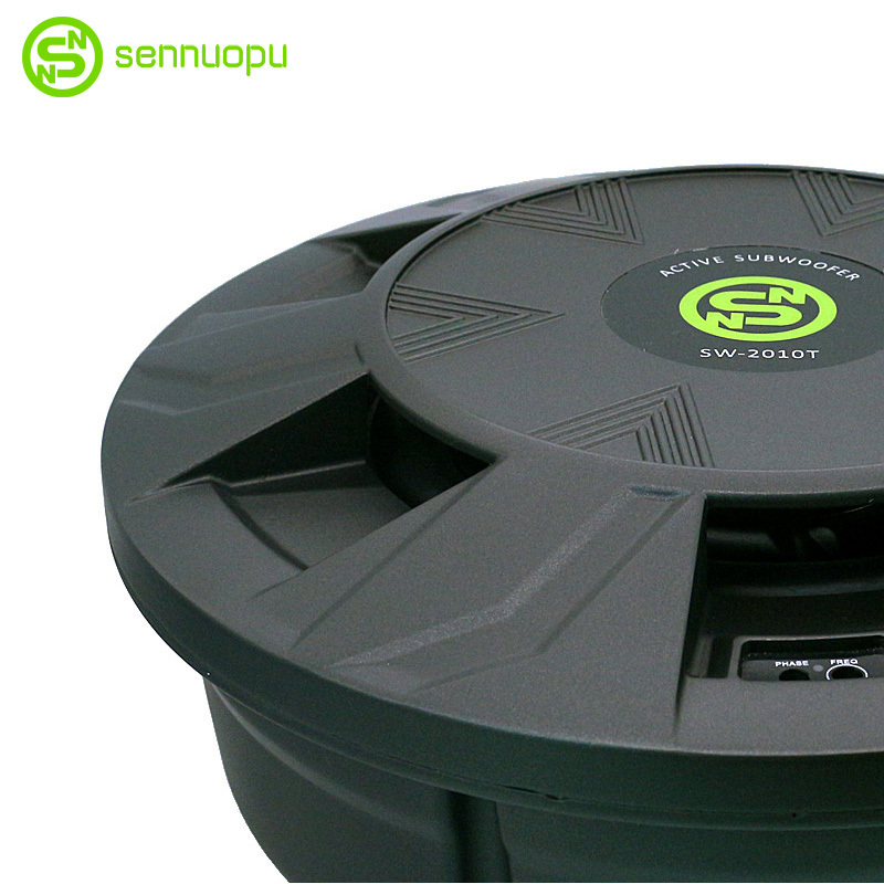 Factory directly spare tire subwoofer 12v competition subwoofer car with 10 inch bass speaker