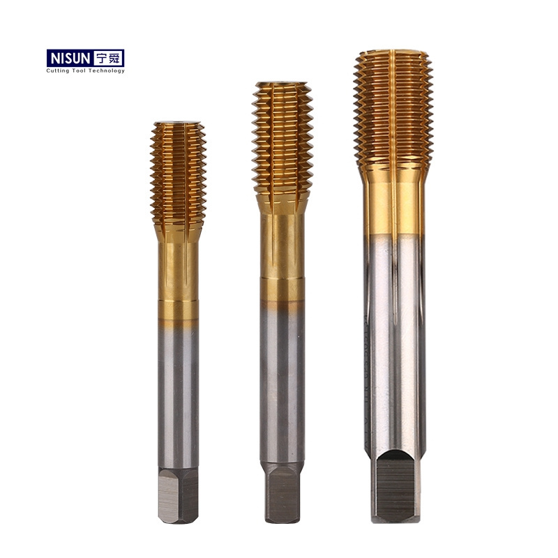 Custom M1-M20 Cobalt Solid carbide/Hss Thread Tluteless Tap Forming Taps For Nonferrous Metal Machine