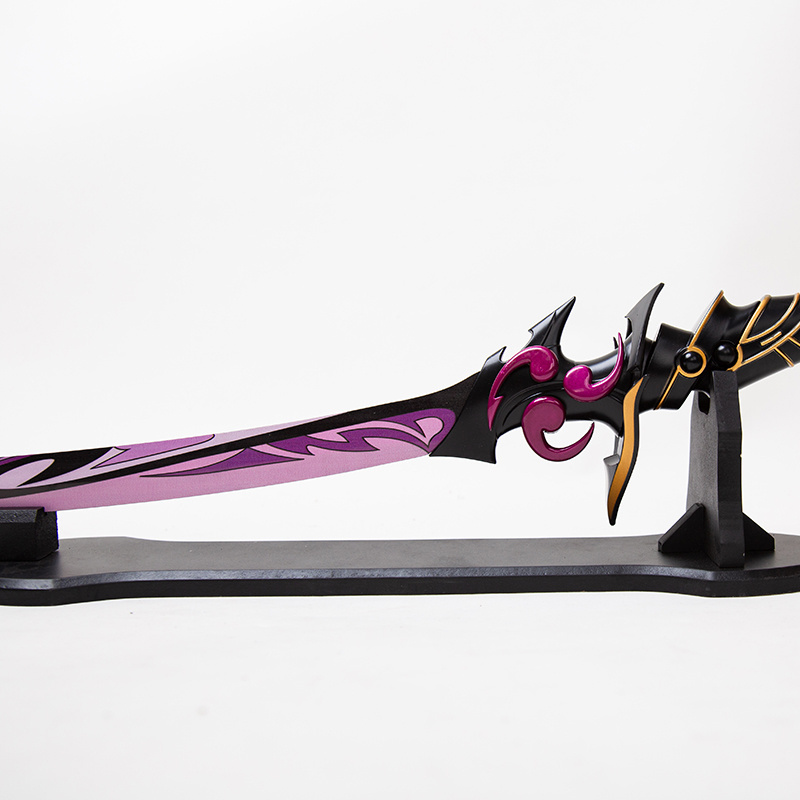 Chinese Game Genshin Impact Raiden Shogun Beelzebul Sword 109cm 1.9kg Toys Katana