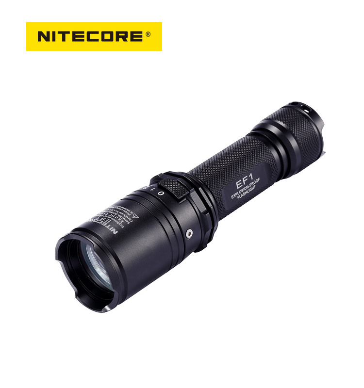 NITECORE 5 Years Free Warranty EF1 830 Lumens ATEX Certificated Explosion-proof Lighting Mining Flashlight Torch