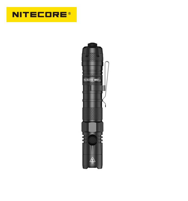 NITECORE 5 Years Warranty MH12 v2 Next Generation USB-C Rechargeable 21700 Dual Fuel Multiuse Flashlight 1200 Lumens