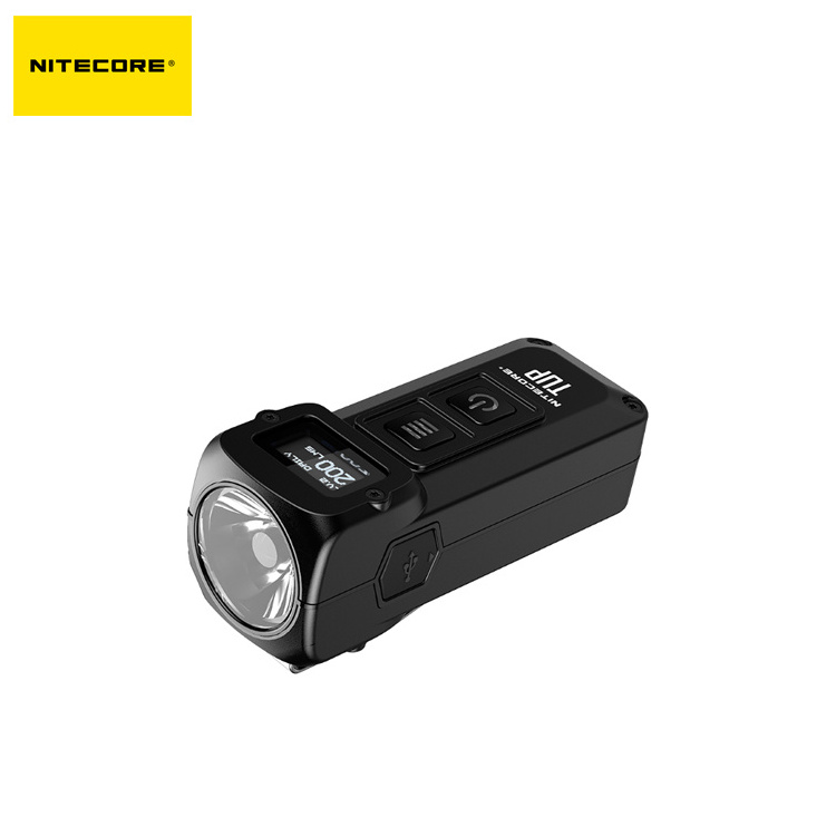 NITECORE TUP Keychain Flashlight 1000 Lumens Revolutionary Intelligent Micro USB Rechargeable Outdoor Camping EDC Industry Using