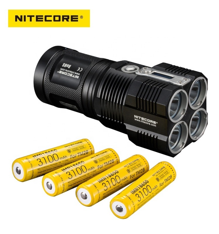 NITECORE 5 Years Warranty TM28 6000 Lumens 18650 IPX8 Forte Busca Lanterna LED  TM28 aims at the search and rescue segment