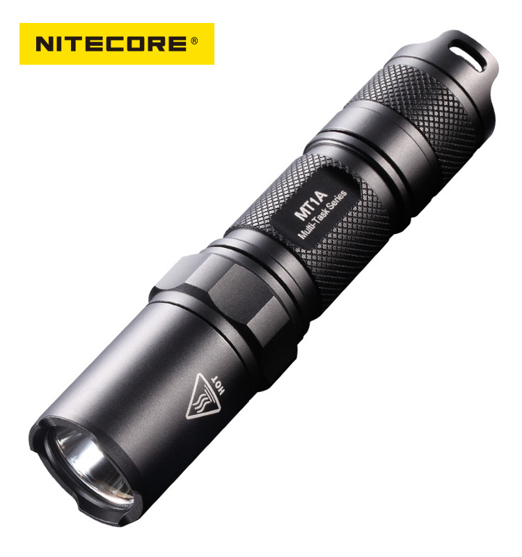 NITECORE MT1A 5 years warranty 180 lumens 1 single AA battery compact size most lightweight IPX8 LED Tactical flashlight