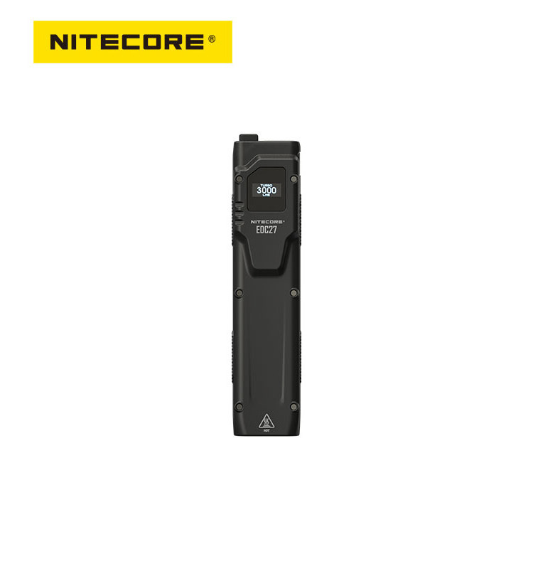 NITECORE EDC27 2023 Shotshow Award 3000 Lumens Ultra Slim and Compact USB-C Rechargeable Pocket Flashlight  Light