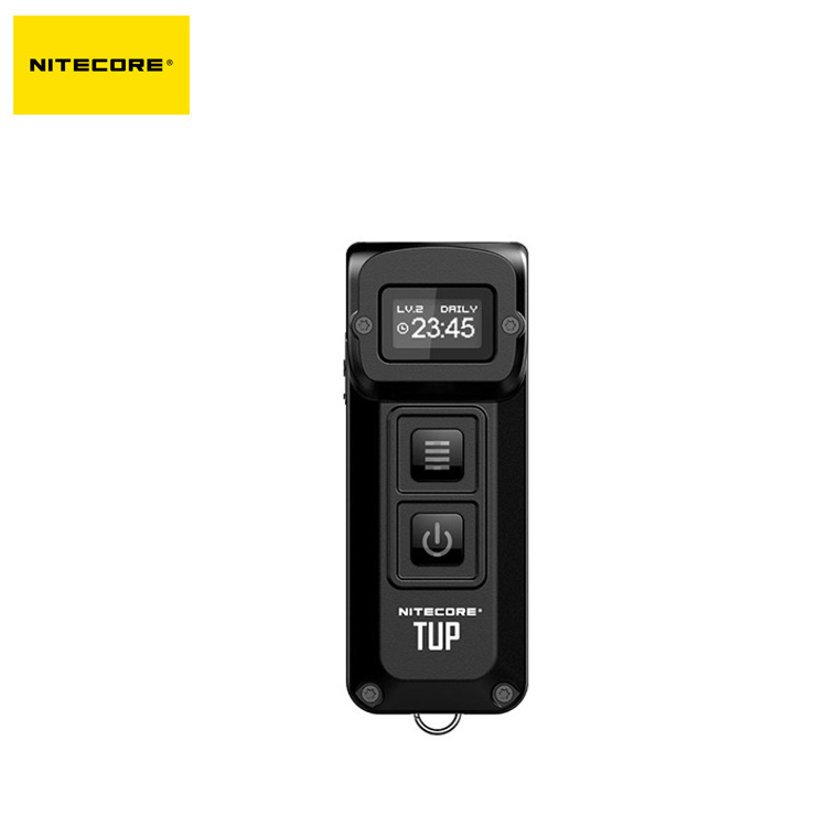 NITECORE TUP Keychain Flashlight 1000 Lumens Revolutionary Intelligent Micro USB Rechargeable Outdoor Camping EDC Industry Using