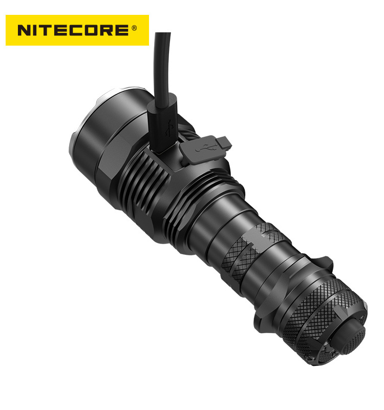 NITECORE Upgraded Turbo Ready Flashlight TM9K TAC 9800 Lumens Build-in 21700 battery USB C Input