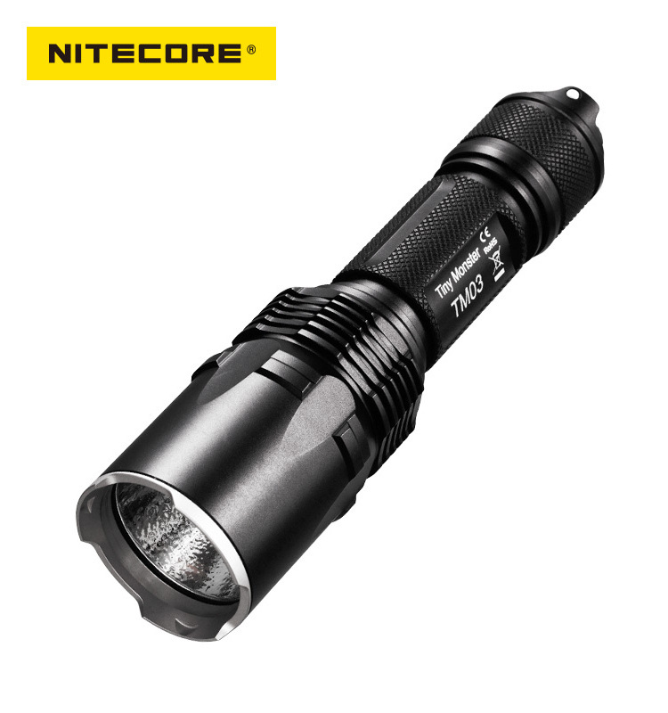 NITECORE TM03 5 Years Warranty 2800 Lumens TM03 The World's Most Powerul 1x18650 Dual Mode and Dual Switch Flashlight