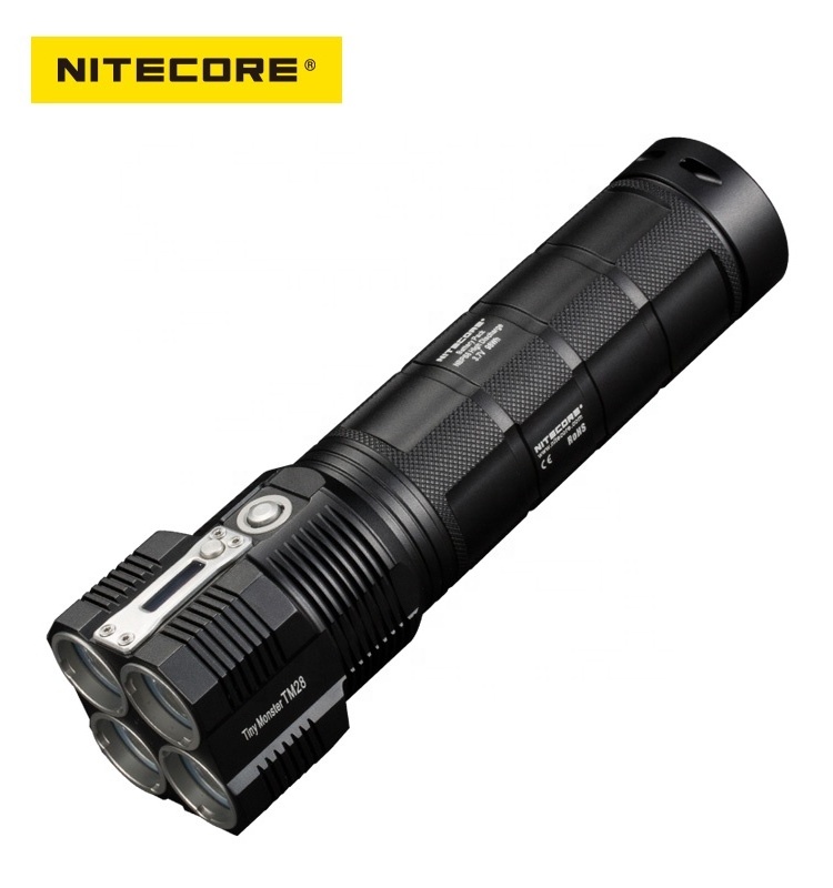 NITECORE 5 Years Warranty TM28 6000 Lumens 18650 IPX8 Forte Busca Lanterna LED  TM28 aims at the search and rescue segment