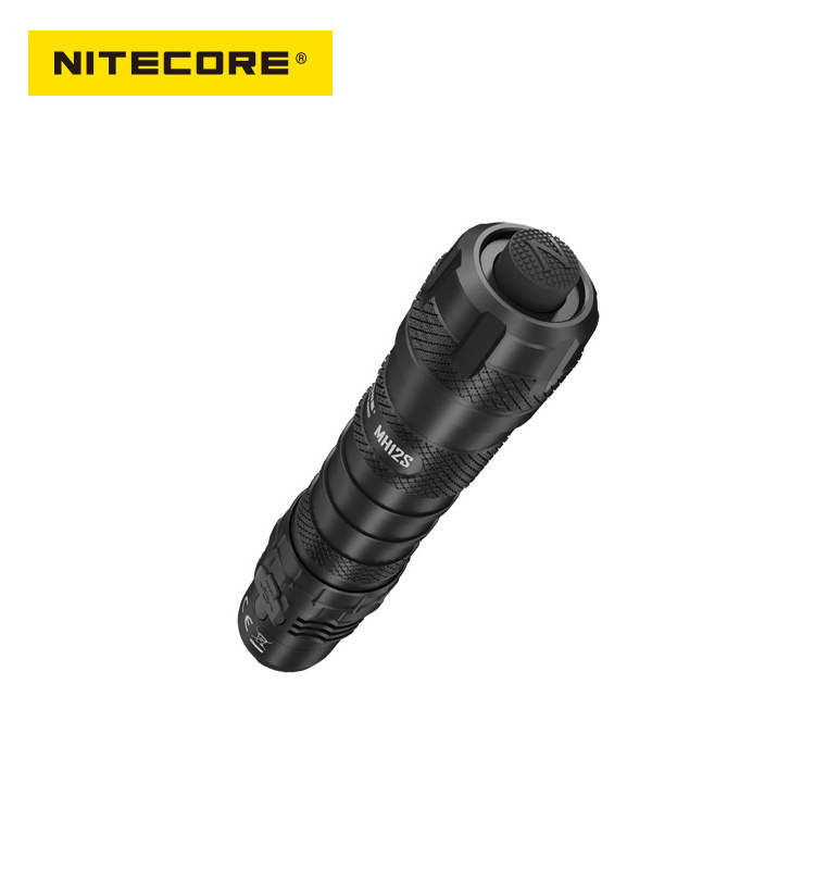 NITECORE 5 Years Warranty MH12S Superior Performance 21700 USB-C Rechargeable Dual Fuel Compact Flashlight at 1800 max lumens