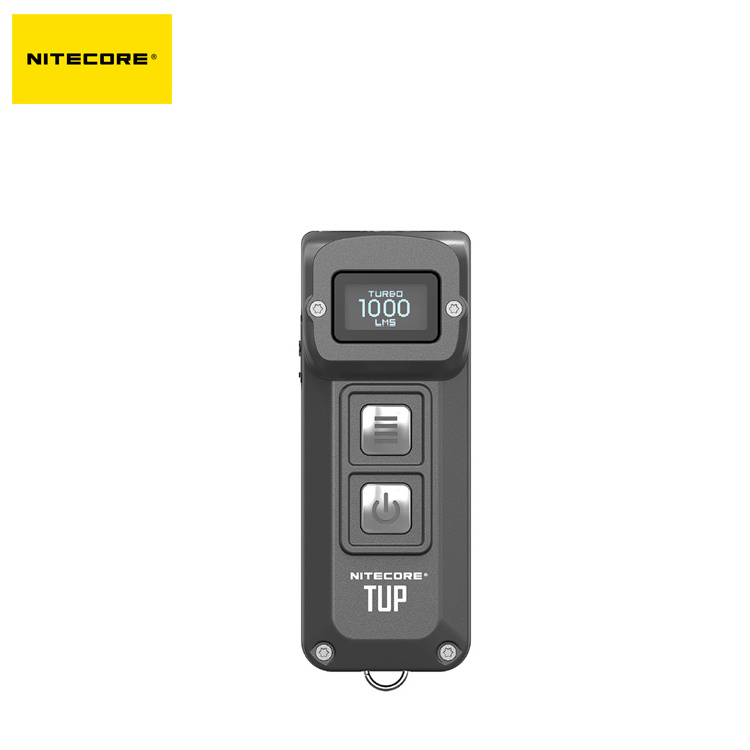 NITECORE TUP Keychain Flashlight 1000 Lumens Revolutionary Intelligent Micro USB Rechargeable Outdoor Camping EDC Industry Using