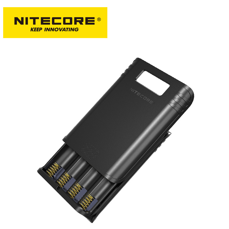 NITECORE 4-SLOT 18650 BATTERY CHARGER AND POWER BANK 2 IN 1 F4