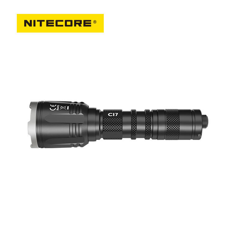 NITECORE Ci7 5 Years Warranty 2,500 Lumens White Beam and 7,000mW IR Beam with a One Hand Operable Interface Tactical Flashlight