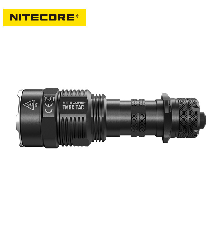 NITECORE Upgraded Turbo Ready Flashlight TM9K TAC 9800 Lumens Build-in 21700 battery USB C Input